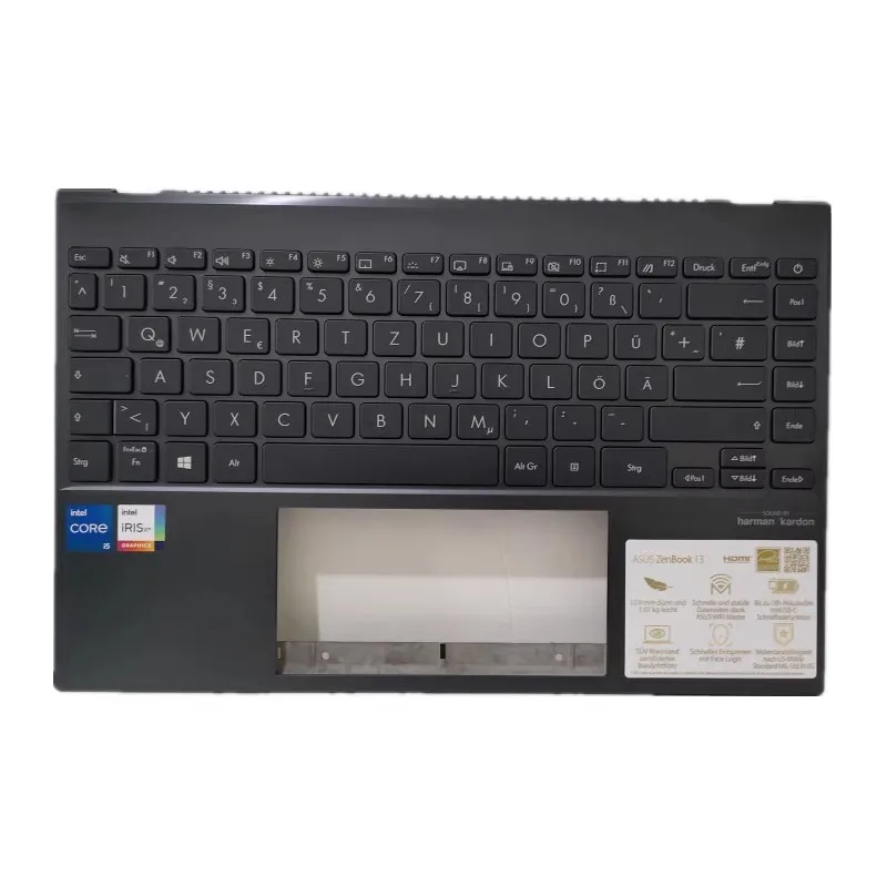 

Original FOR Asus Lingyao 13/13s U3700 U3700E UM325U UX325 Notebook Keyboard with C Case 100% Test OK