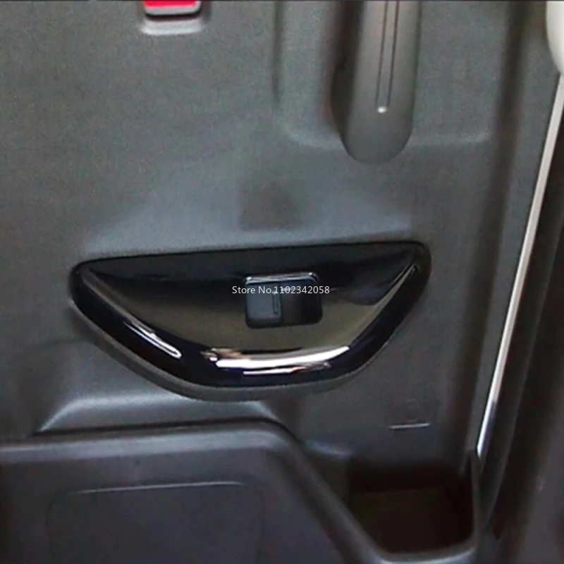 For HONDA STEPWGN / STEPWGN SPADA RP 2015-2021 P/W PANEL Door armrest Window Lift Switch Frame Car Styling Sticker Accessories