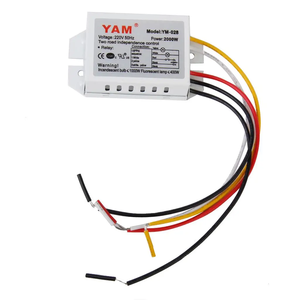 Digital Section Switch with Remote Controller for Smart Home Lighting and Wireless Lamp Switch 220V