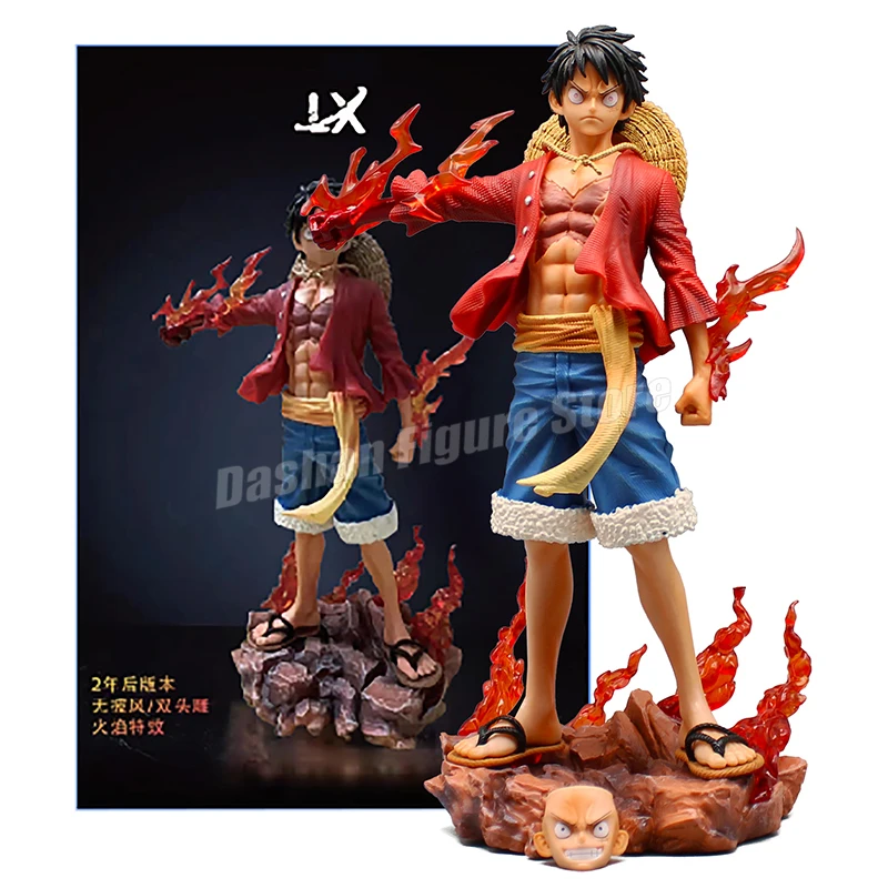 LX цельный выпуск обезьяны D Luffy экшн-фигурка коллекция 26 см Gear Second Luffy Busoshoku Haki Статуя Модель игрушки