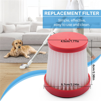 X10A Replacement Spare Parets Hepa Filter For Xiaomi Deerma VC01 Handheld Vacuum HEPA Filter Dust Cleaner Accessories 6Pcs