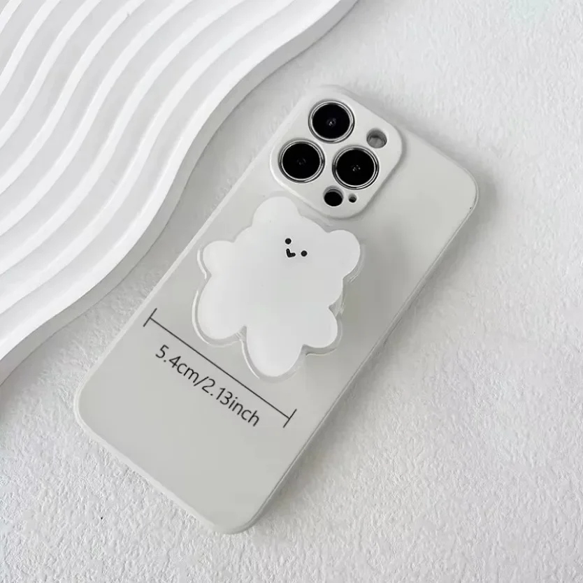 

Клей-капля Alien, милый мультяшный красочный медведь Griptok, подставка для телефона, эластичная ленивая акриловая паста для всех телефонов, IPhone 16, 15, 14, Girp Tok