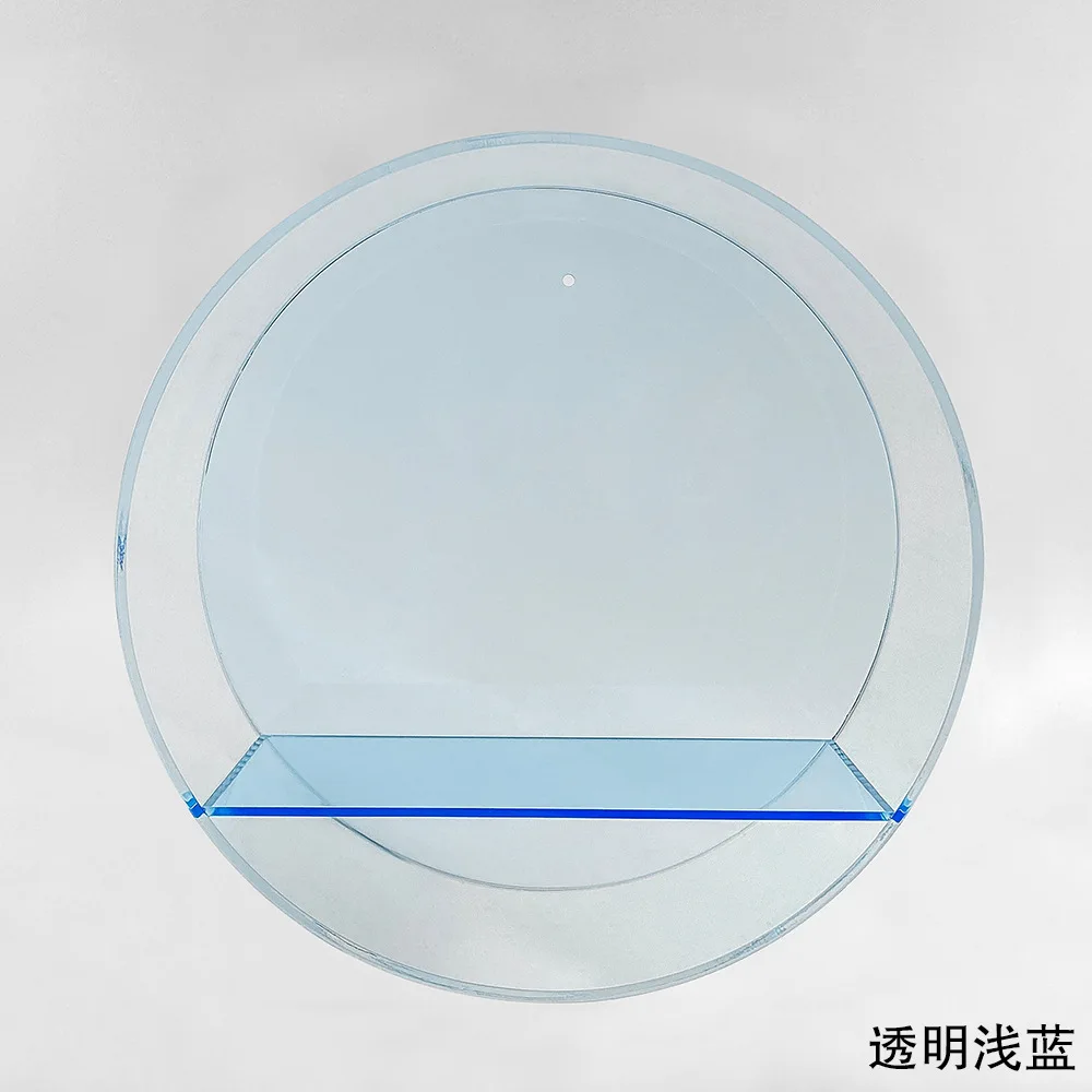 Living room entrance tide play figure blind box storage box round wall transparent acrylic 4