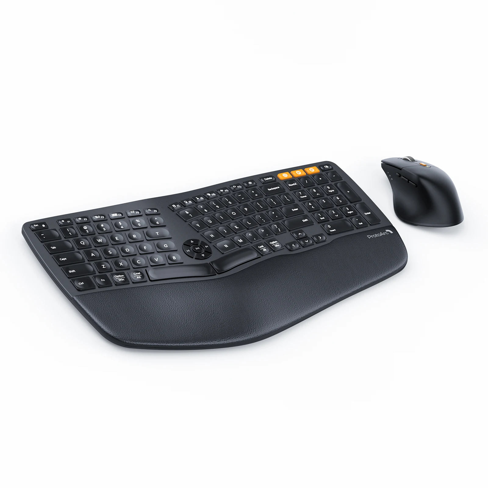 

ProtoArc EKM01 Ergonomic Wireless Ultra-slim Mute Office Slim 2.4g Keyboards And Mice Set Keyboard And Mouse