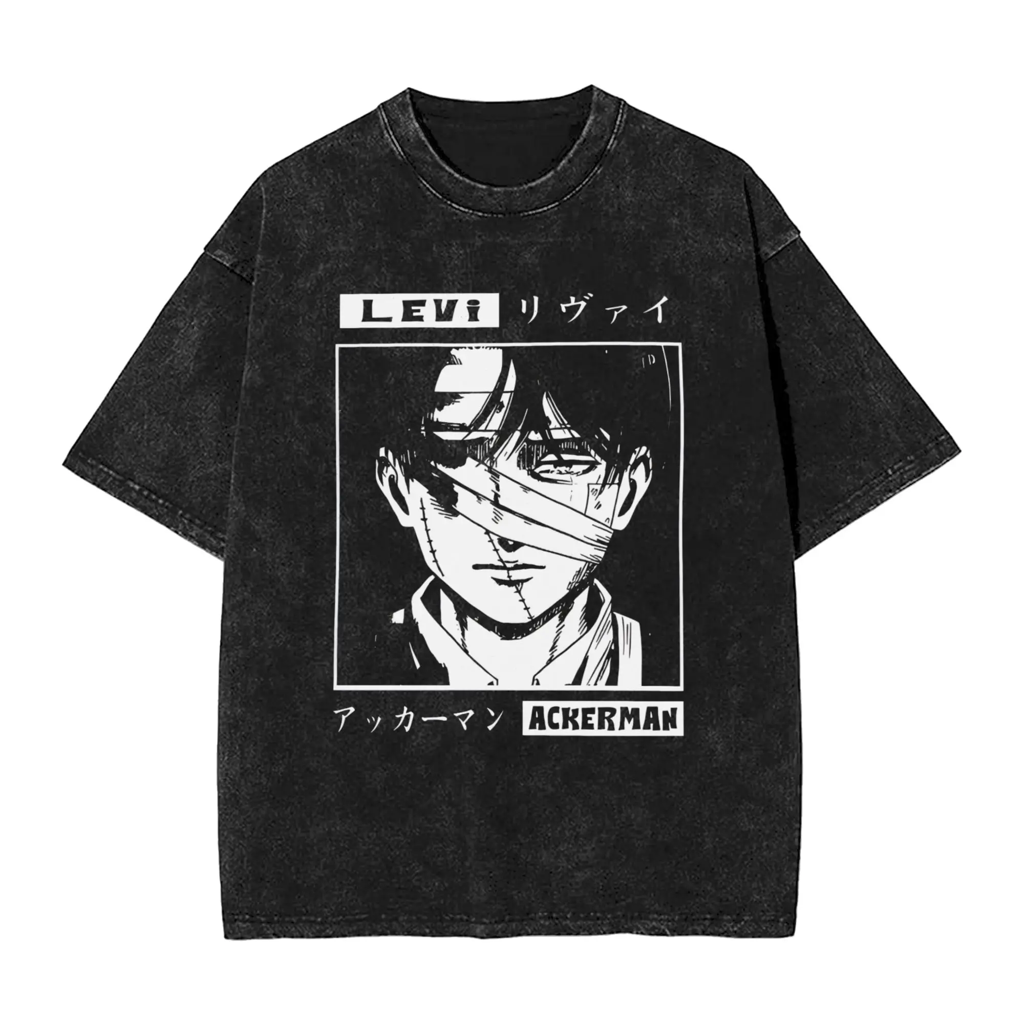 

Футболка в стиле ретро с принтом Attack on Titan для мужчин, хлопковая футболка с забавным принтом, модная футболка с короткими рукавами и рисунком манги, модные футболки