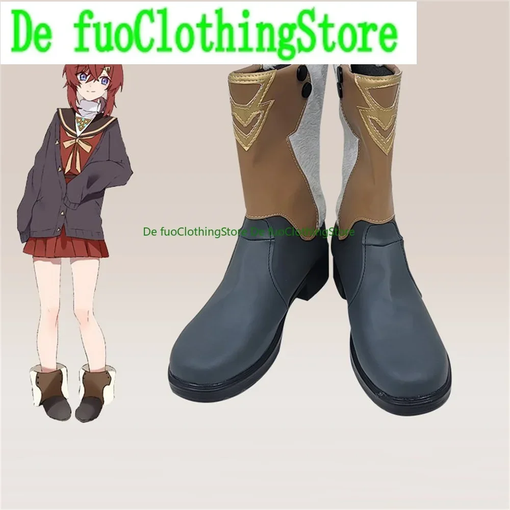 Virtual YouTuber VTuber hololive Ange Katrina Cosplay Shoes Boots Game Anime Halloween Christmas DefuoClothing Shoes Store