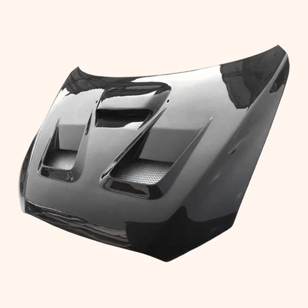 For X EVO 10 CZ4A 07-16 Carbon V4 Style Front Vented Cooling Hood view 6
