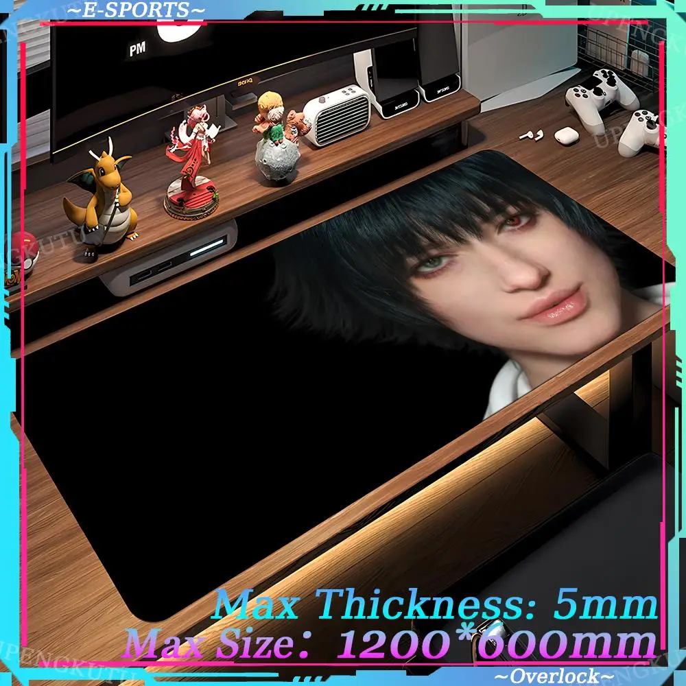 

Esports mouse pads Mouse Pad Computer gamers 1200X600MM Desk D_devil_May_Cry_5 mats Oversized Computer cabinet pad