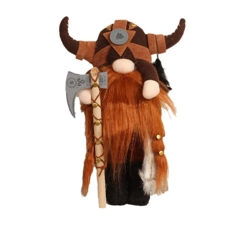 New Explosive Product  Viking Warrior Dwarf Doll New Dwarf Decoration Doll Decorative Supplies and Ornaments Decorative Products