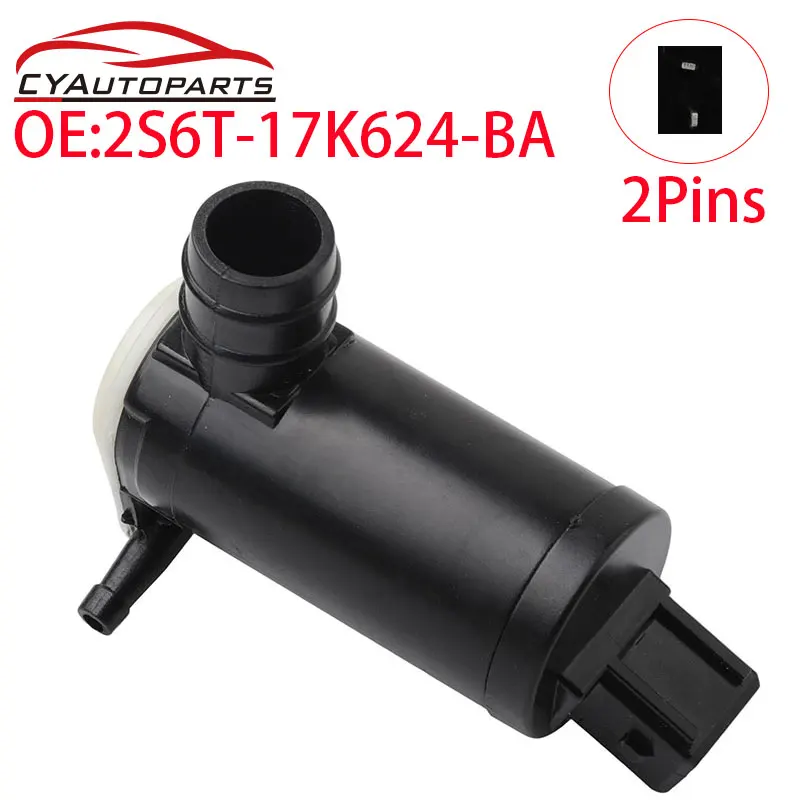 Motor de bomba limpiaparabrisas para Ford Fiesta Focus Fusion KA Mondeo Puma Tourneo Transit Mazda 121 2S6T-17K624-BA 2S6T17K624BA