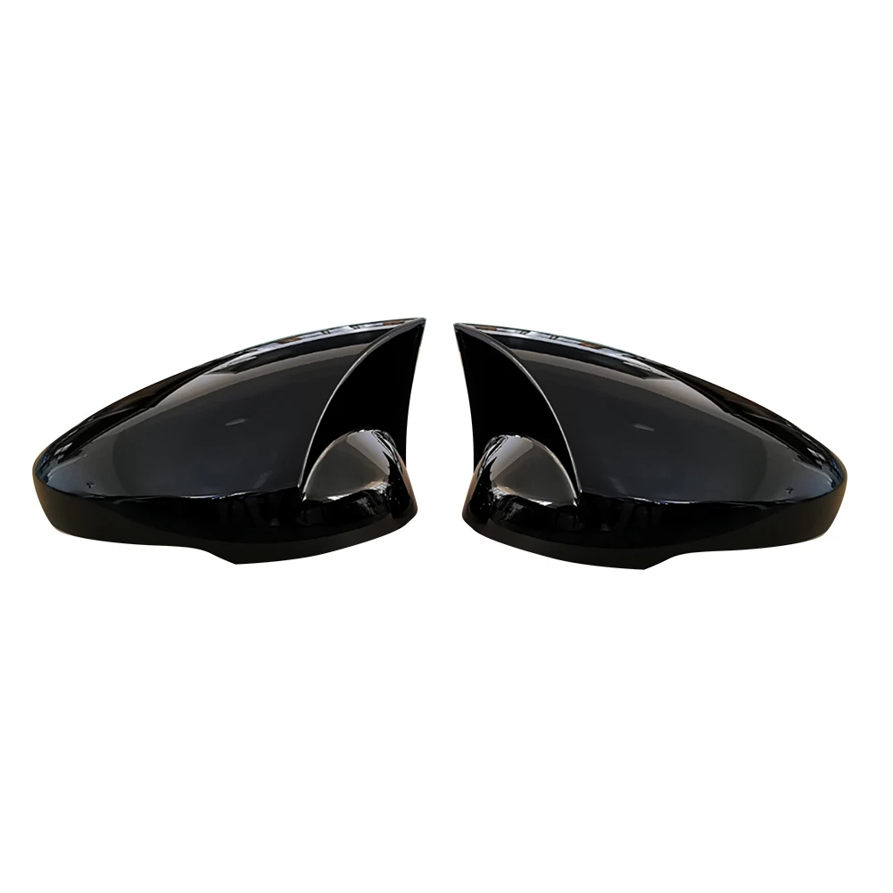 Car Side Door Wing Rear View Mirror Cover Trim for-Honda Civic 11Th Gen 2022 Up 2023 Modified Horns Shell Carbon Fiber