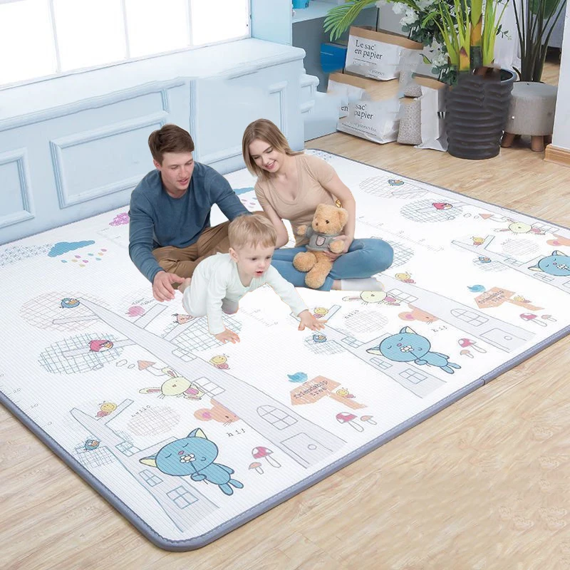 XPE Mat for Children Double-sided Kids Rug Soft Foam Carpet Game Playmat Waterproof Baby Play Mat Room Child Crawling Mat Gift