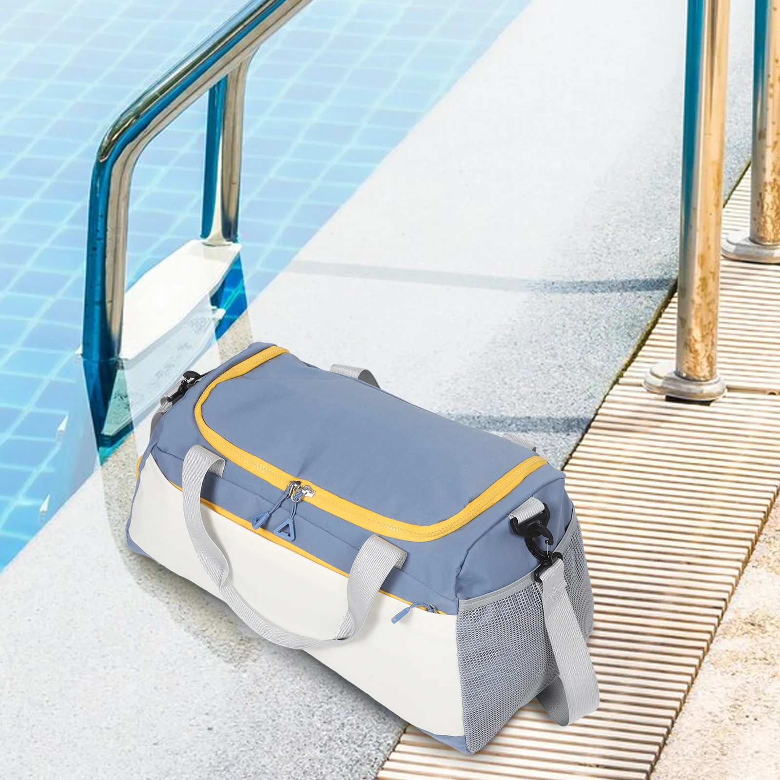 Large Capacity Gyms Duffel Bag Wet Dry Separation Fitness Tote Travel Sports Workout Gym Tote Shoulder Weekender Storage Bag