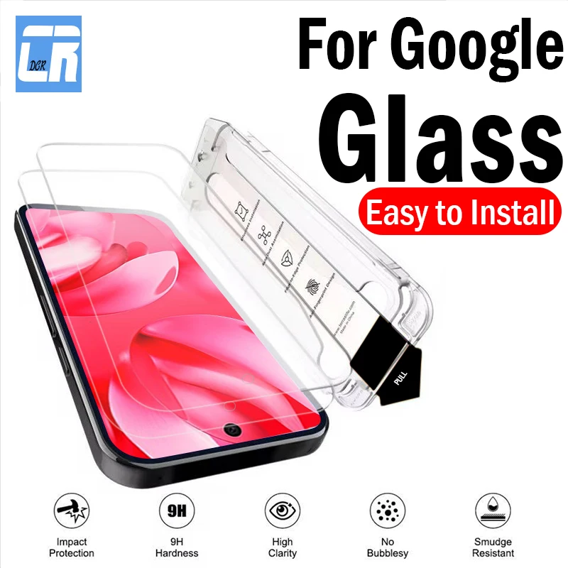 

Защитное закаленное стекло премиум-класса из 1 шт. для Google Pixel 10 9 Pro XL 9a 8a 8 Pro, автоматическая установка, пылезащитная пленка для экрана
