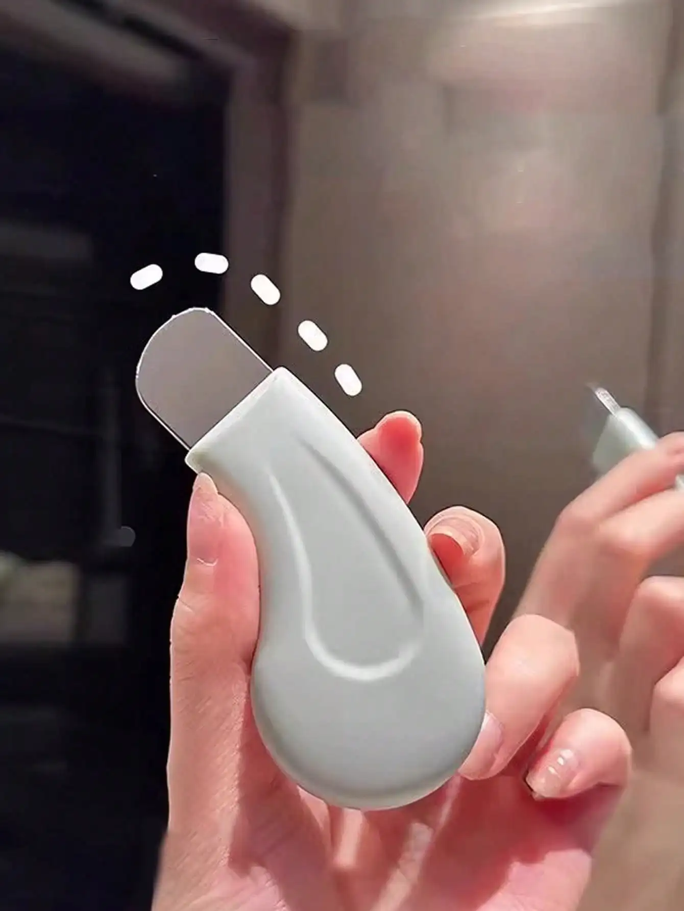 قطعة واحدة من أدوات إزالة الرؤوس السوداء، مزيل الرؤوس السوداء من السيليكون للأنف، مزيل الرؤوس السوداء باللونين الأخضر والوردي، مكشطة الوجه، تنظيف عميق M #1