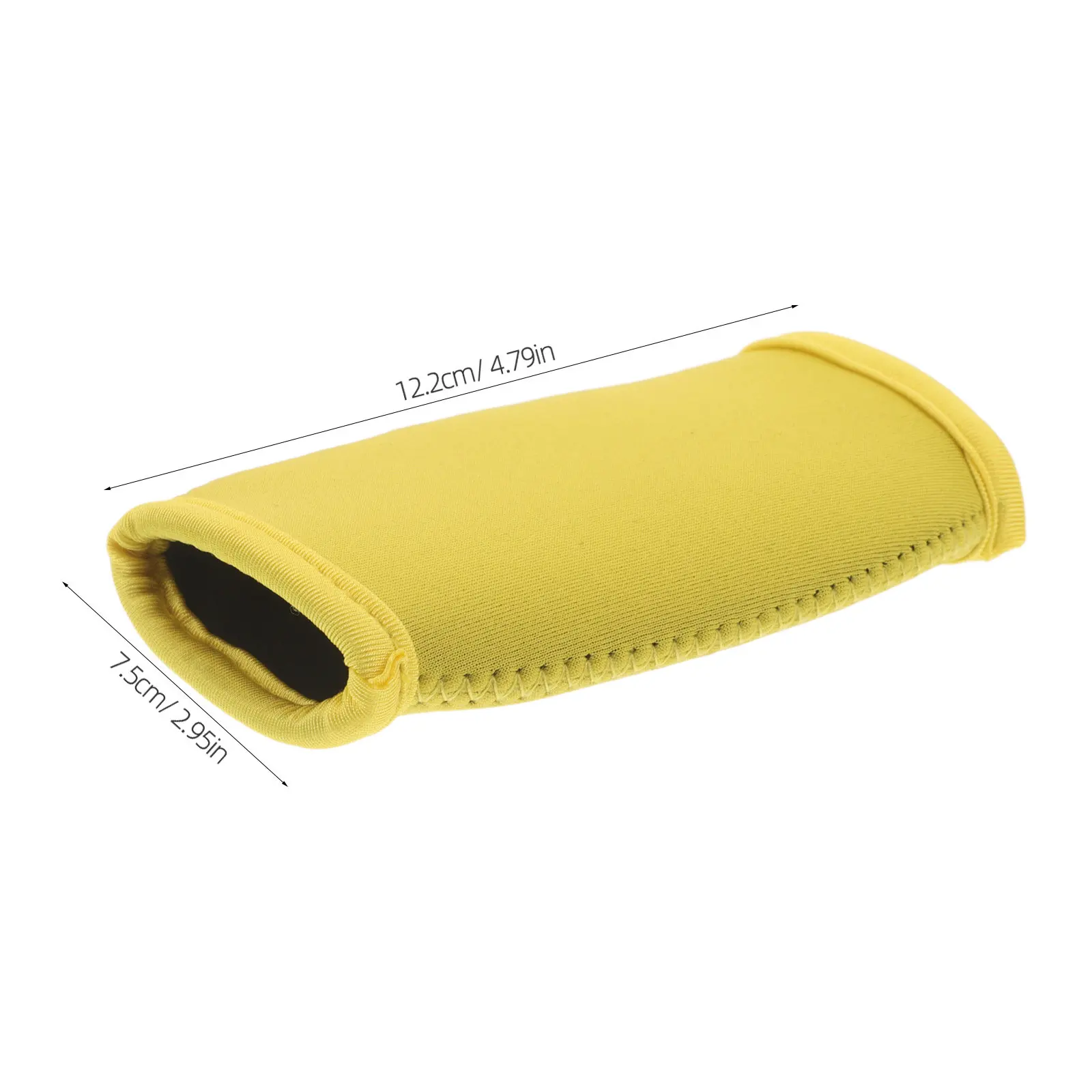 4 Pcs Sports Protective Chin Pad Anti Impact Athletic Cushion Strap Cover Protector Yellow Comfort