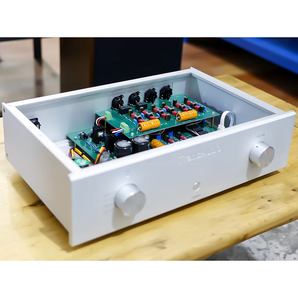 Réplica de preamplificador MBL6010, amplificador de sonido de audio de alta gama para el hogar HiFi totalmente equilibrado, réplica de arquitectura de circuito original
