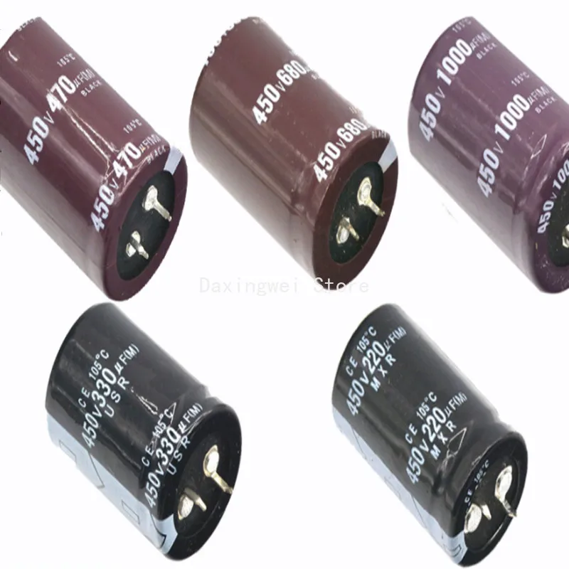 200V 250V 400V 450V Aluminum Electrolytic Capacitor 47 68 82 100 120 150 180 220 270 330 390 470 560 680 820 1000 2200 3300UF