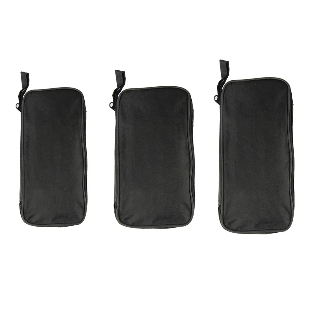 Bolsa de embalaje de herramientas de Hardware, Kit de herramientas múltiples, bolsa de multímetro Digital impermeable, bolsa de lona negra, estuche de herramientas a prueba de golpes