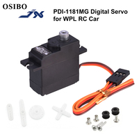 JX Servo PDI-1181MG 18g 3.5KG Digital  Servo Metal Gear for WLtoys 144001 WPL RC Car B1/16 B24 C14 C24 Helicopter Airplane