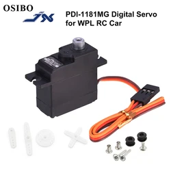 JX Servo PDI-1181MG 18g 3.5KG Digital  Servo Metal Gear for WLtoys 144001 WPL RC Car B1/16 B24 C14 C24 Helicopter Airplane