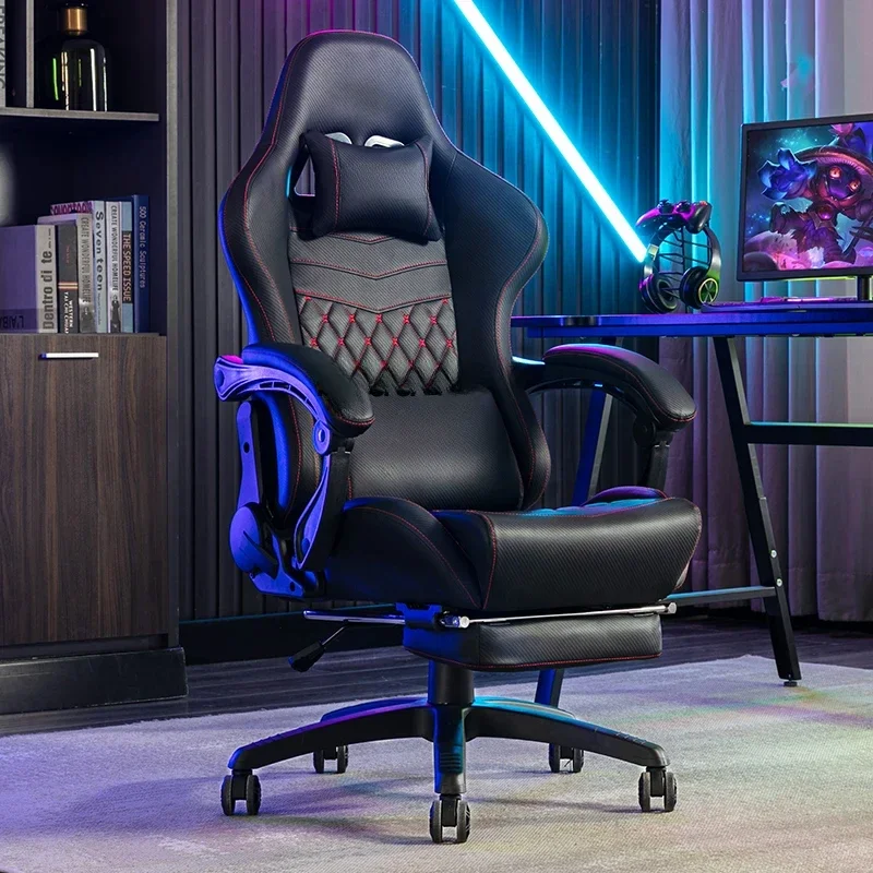 Gaming Chair Home Long Sitting Comfortable Game Seat Executive Chair Lifting Backrest Ergonomic Computer Chair