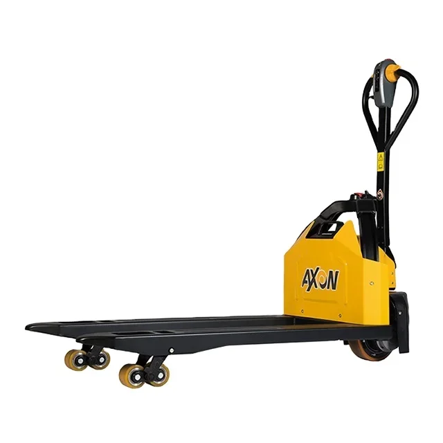 Wholesale AXON Plug Electric Hand Pallet Truck 1.2 Ton Pallet jack With Lithium Battery