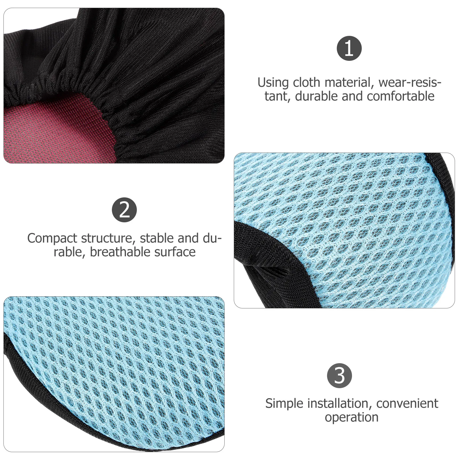 

4 Pcs Bicycle Seat Cover Bike Covers Cushion Saddle for Mountain Car Pad Padded