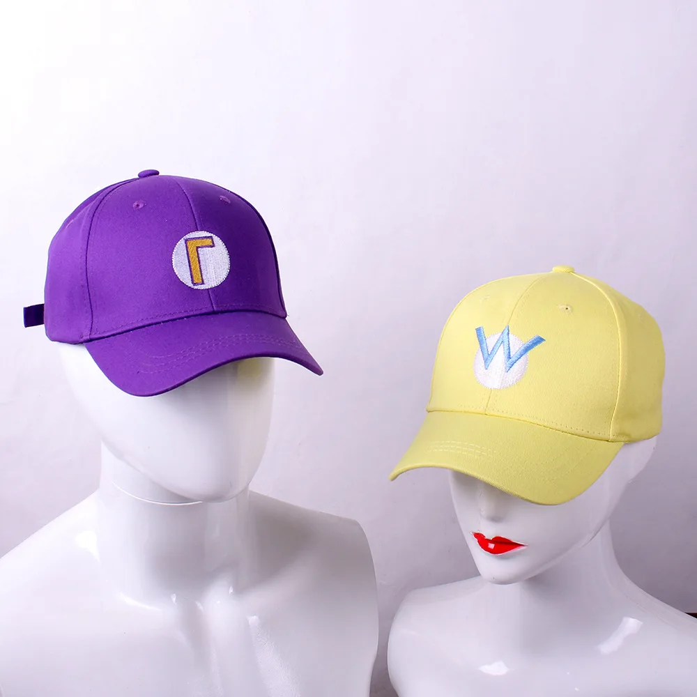 سوبر أوديسي تأثيري قبعة لويجي بروس قبعات البيسبول أنيمي اكسسوارات النساء الرجال هدايا الهالوين قبعة