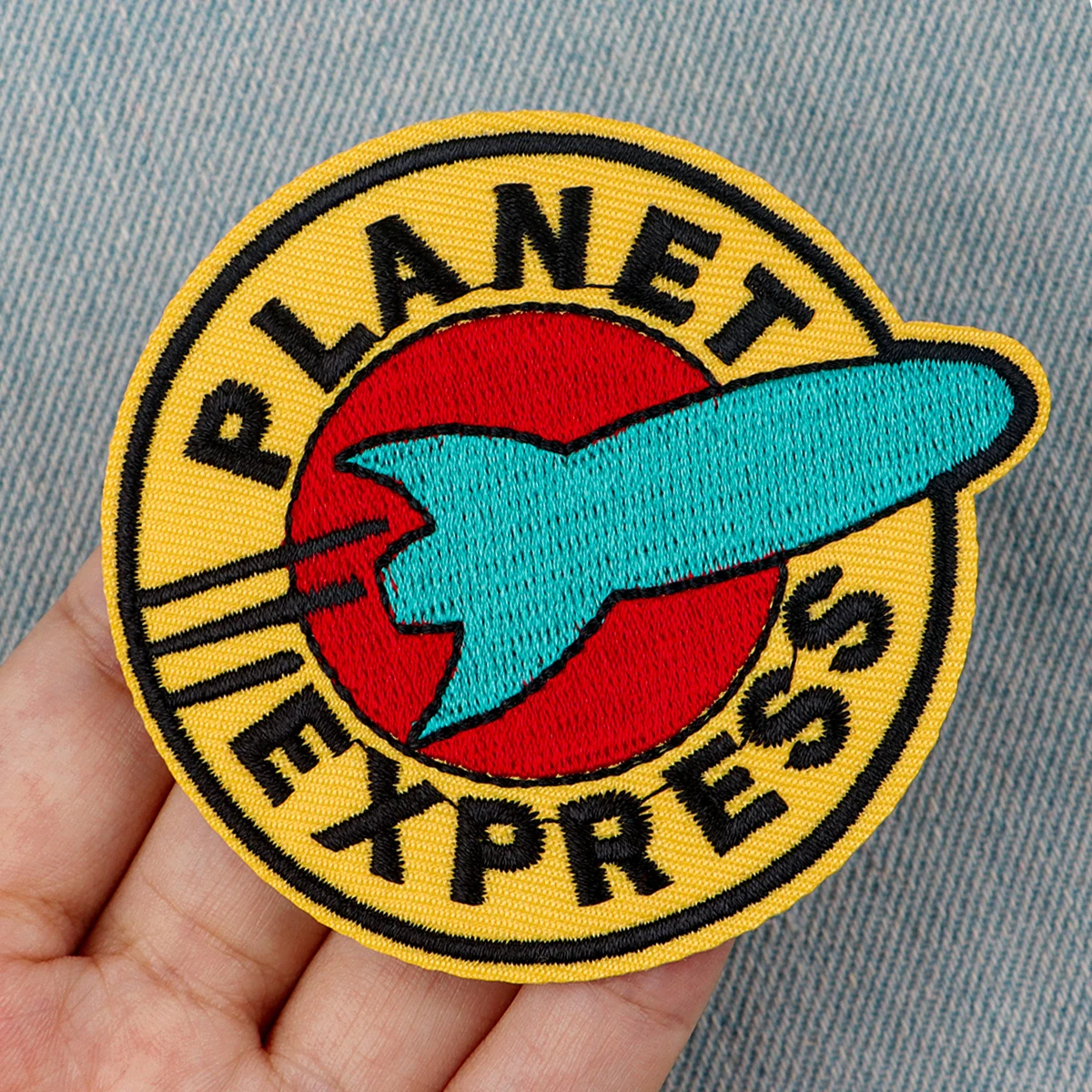 Planet Embroidery Patch Cartoon Iron On Patches For Clothing Thermoadhesive Patches On Clothes DIY Sew Badges