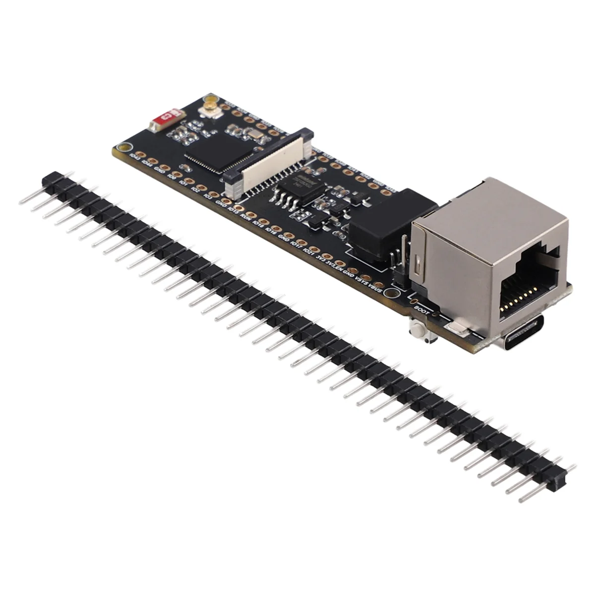 ESP32-S3 ETH Cam Ethernet Development Board Supports Wi-Fi, Bluetooth and Ethernet Communications for Raspberry Pi Pico—AA56