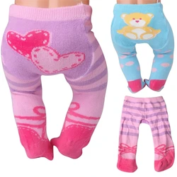 Pantalones recortados para muñeca americana, mallas de 18 pulgadas, juguete de 43 cm, ropa para bebé recién nacido, accesorios para muñecas, regalo de cumpleaños y Festival