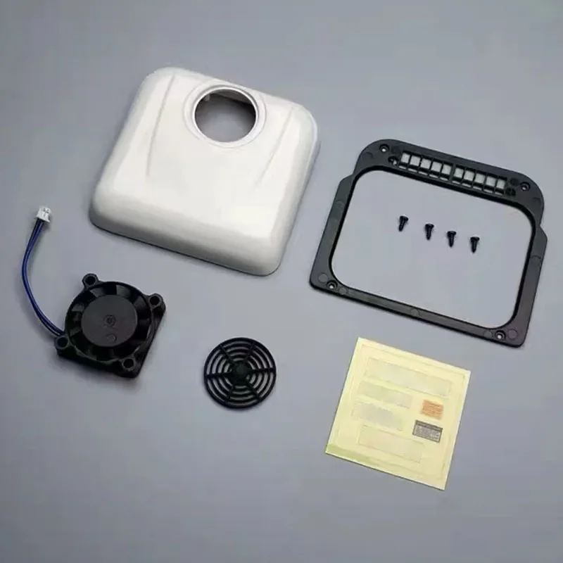 

1:14th Scale Plastic Rooftop Parking Air Conditioning Model for Tamiya RC Truck SCANIA 770S R620 VOLVO BENZ Arocs MAN TGX Car