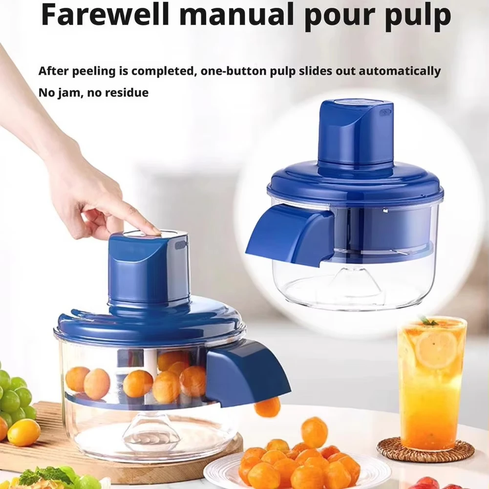 Effortlessly Peel Your Fruits with the Automatic Electric Grape Peeler Machine – Just .47!