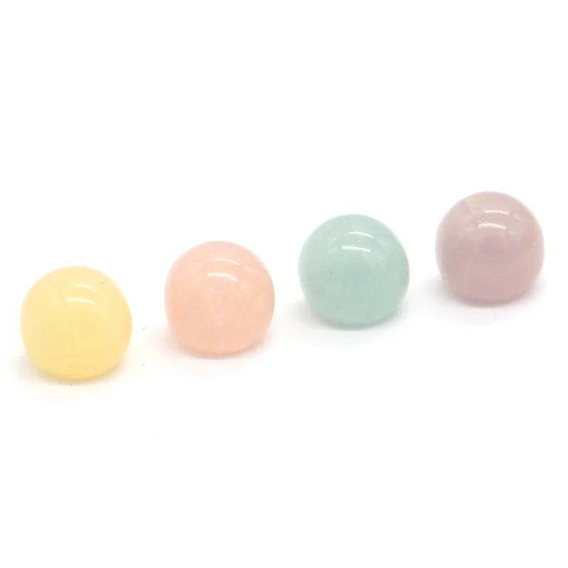 HENGC 10/12mm Colorful Candy Cute Pearl Buttons For Sewing Chilren Shirt Blouse Cardigan Dress Knit Handmade Decorations