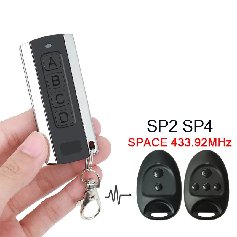 para-space-sp2-sp4-controle-remoto-para-porta-de-garagem-43392mhz-codigo-rolante-portao-de-controle-remoto-chaveiro-para-abrir-porta-de-garagem