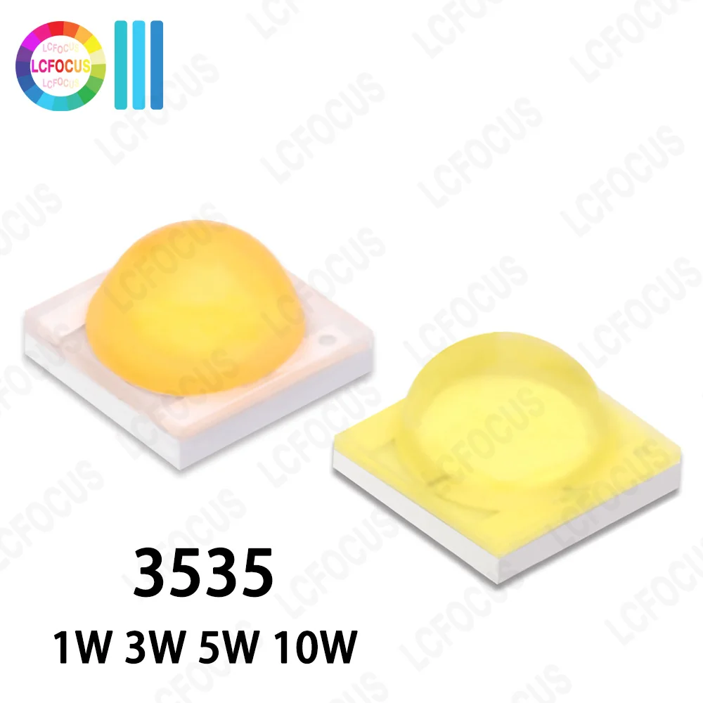 Wysoka jasność 1W 3W 5W 10W chip LED złoty żółty ciepły biały biały zimny biały 1700K 3000K 6000K COB SMD 45mil 55mil 78mil dla 3535 CREE XPE koraliki do lampy