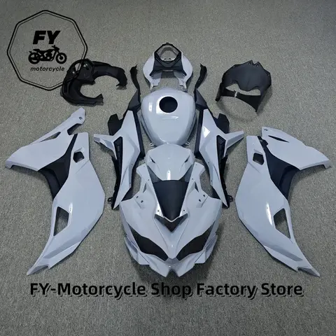 고품질 페어링 ZX25R ZX4RR 2021 2022 2023 KAWASAKI ZX-25R ZX-4RR 21-23 용 도색되지 않은 오토바이 액세서리 페어링 키트