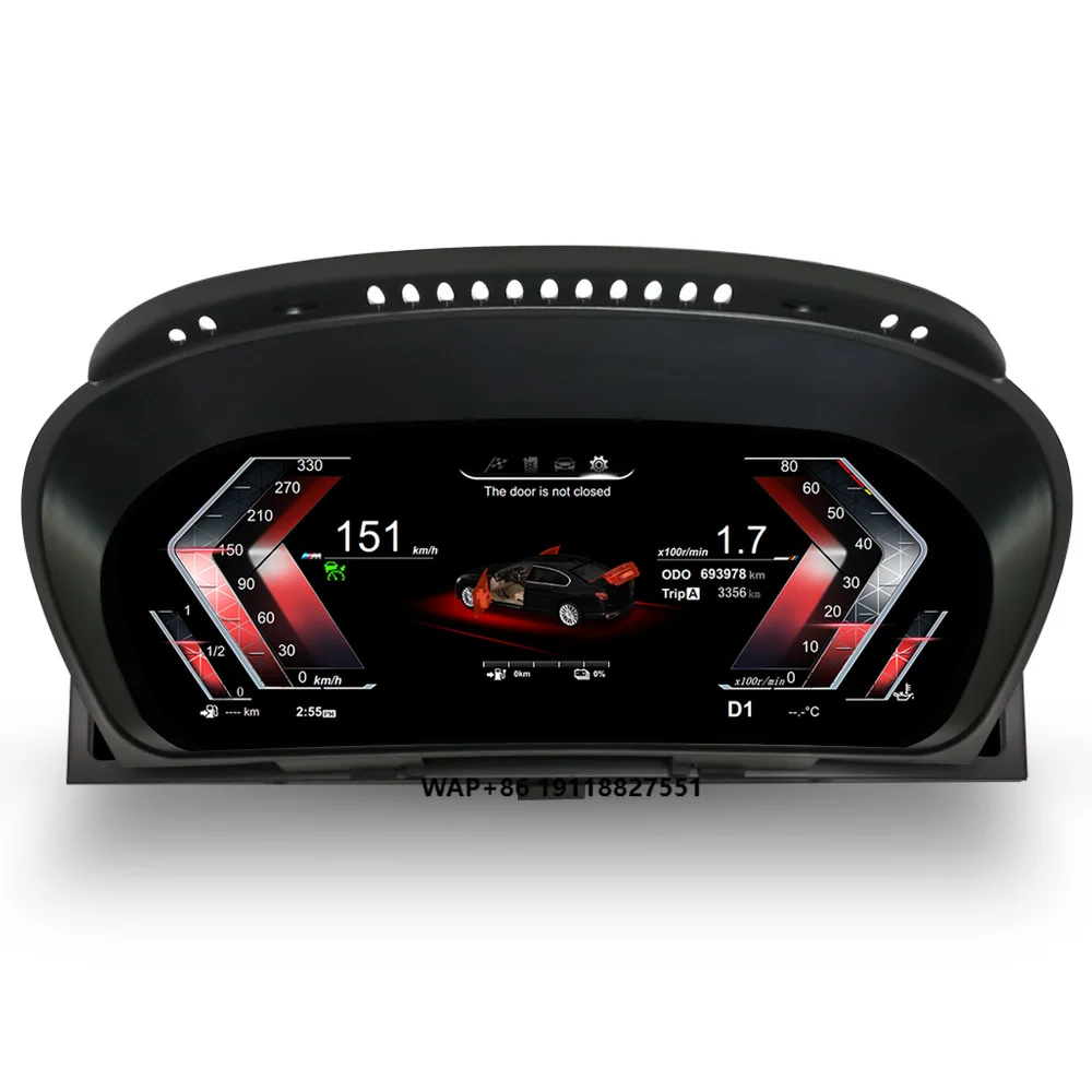 

NaviFly LINUX System 12INCH Screen Speedometer LCD Digital Cluster Car Dashboard for X5 E70 2016-2013