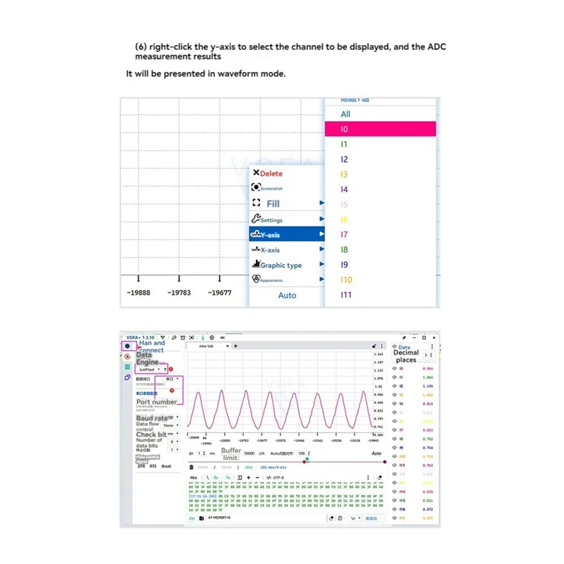 

Модуль выборки SCLS STM32F407ZET6 24-канальный 12-битный модуль выборки AD Модуль интерфейса сбора данных Type-C