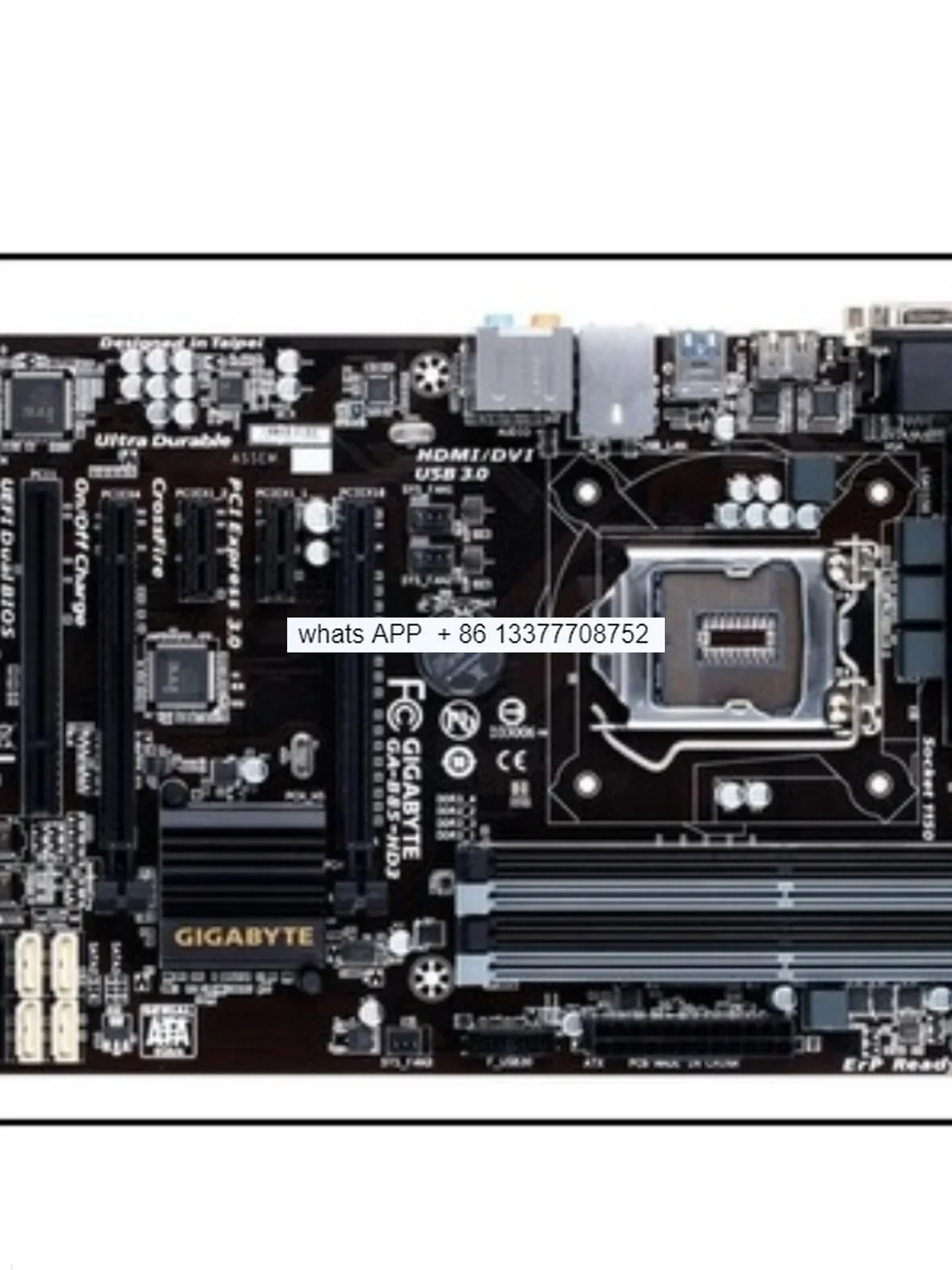 

B85-HD3 Mainboard All Solid State Integrated Luxury Large Board Four Memory 1150 Mainboard