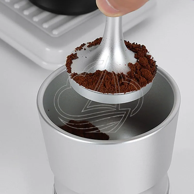

Universal Coffee Tamper Distributor 51/58mm Anti Flying Powder Dosing Cup For Coffee Grinder Moka Pot Espresso Tool
