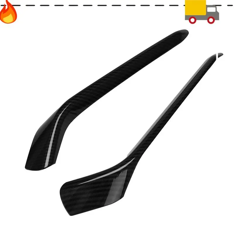 

Car Front Fog Light Lamp Eyebrow Cover Trim Stick For Honda Civic 2016-2020