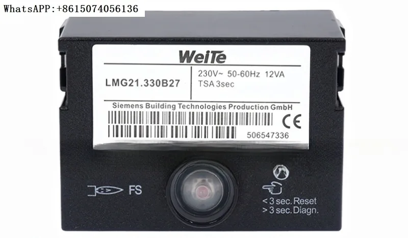 Gas combustion engine accessories Witt General LMG21 22.330B27 controller replaces SIE-MENS