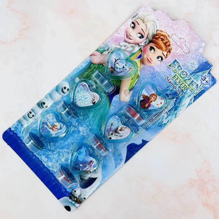 Cosplay Prop Filler - 10個入り ディズニープリンセス カートゥーンシール 誕生日パーティー用品 お土産 アナと雪の女王