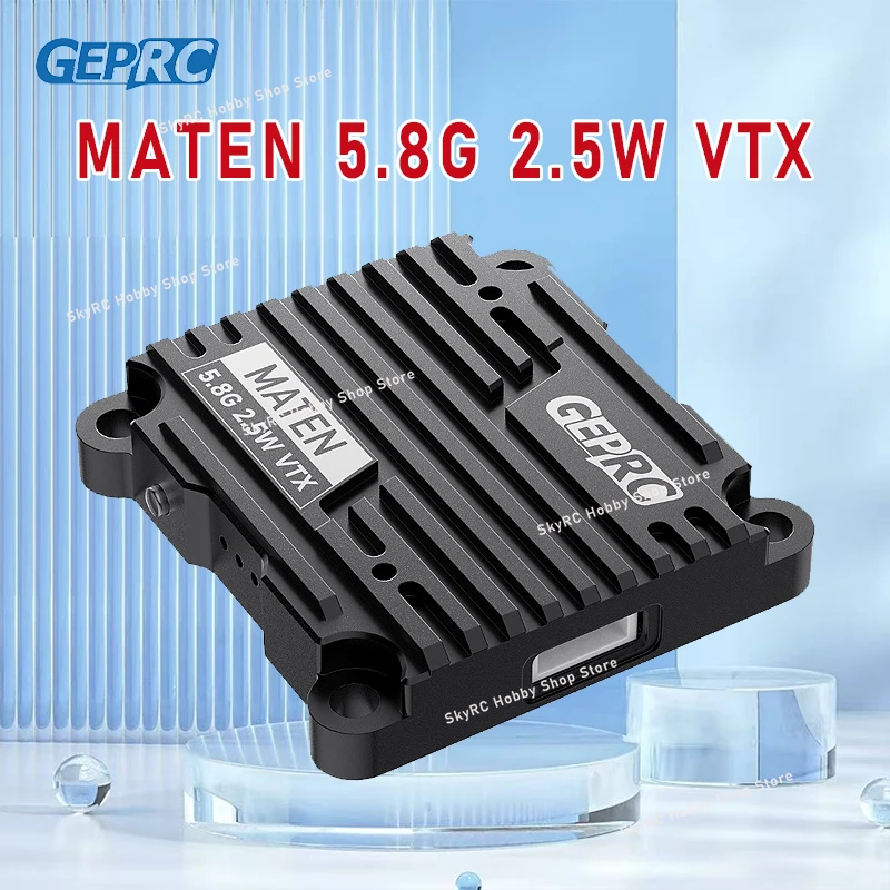 GEPRC MATEN 5.8G 2.5W VTX - 72CH 7 - 36V FPV RC 송신기 (피트 모델 포함)