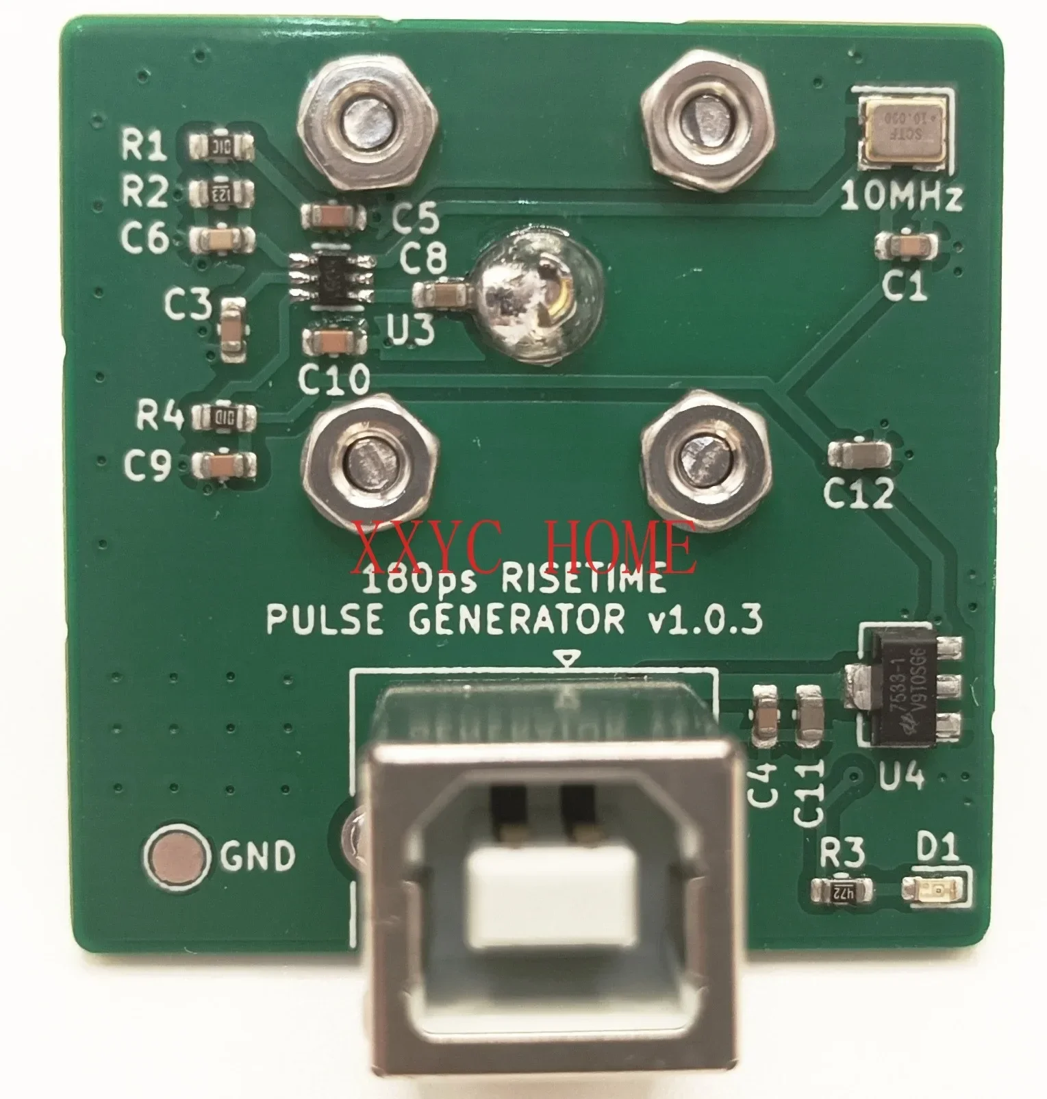 

Fast edge pulse generator 180 picosecond rising edge Measurement of oscilloscope bandwidth TDR measurement