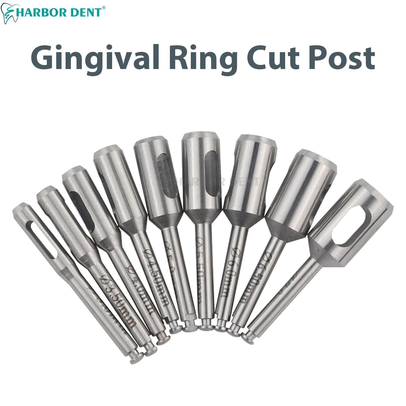 

1Pcs Dental Implant Tissue Punch Stainless Steel Gingival Ring Cut Post for Low Speed Handpiece Dentistry Surgical Tools