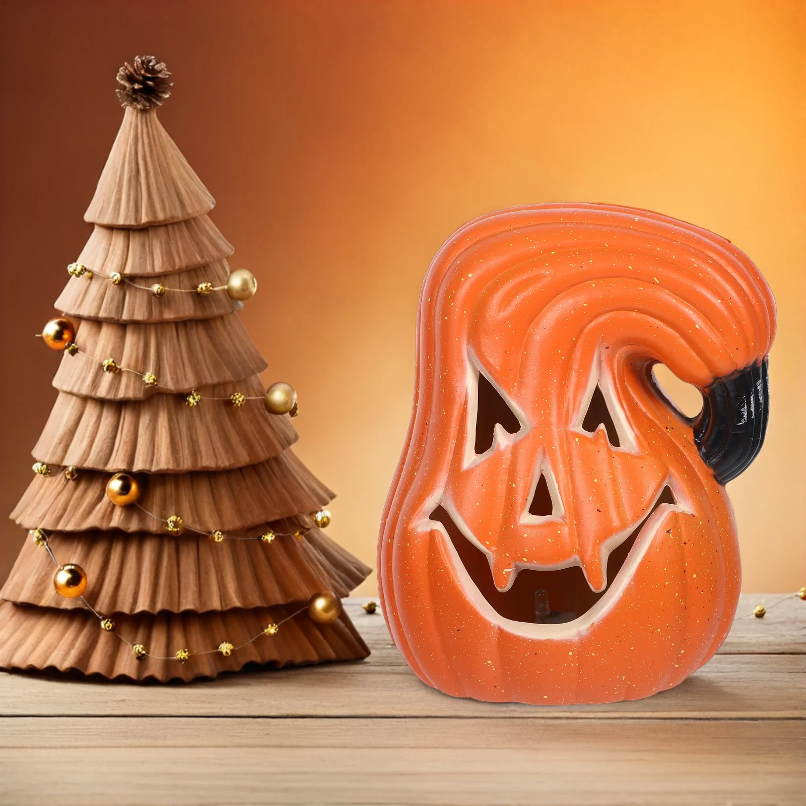 

Halloween Led Pumpkin Lantern Decorations Lighted Hollow Design Waterproof For Outdoor Indoor Use Pumpkin Decorations