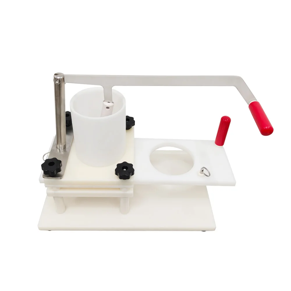 HR130 ماكينة ضغط البرجر اليدوية التجارية من الدرجة التجارية ماكينة صنع باتيه بلاستيكية شديدة التحمل لبرغر موحد لا تشوبه شائبة للاستخدام المنزلي والعمل